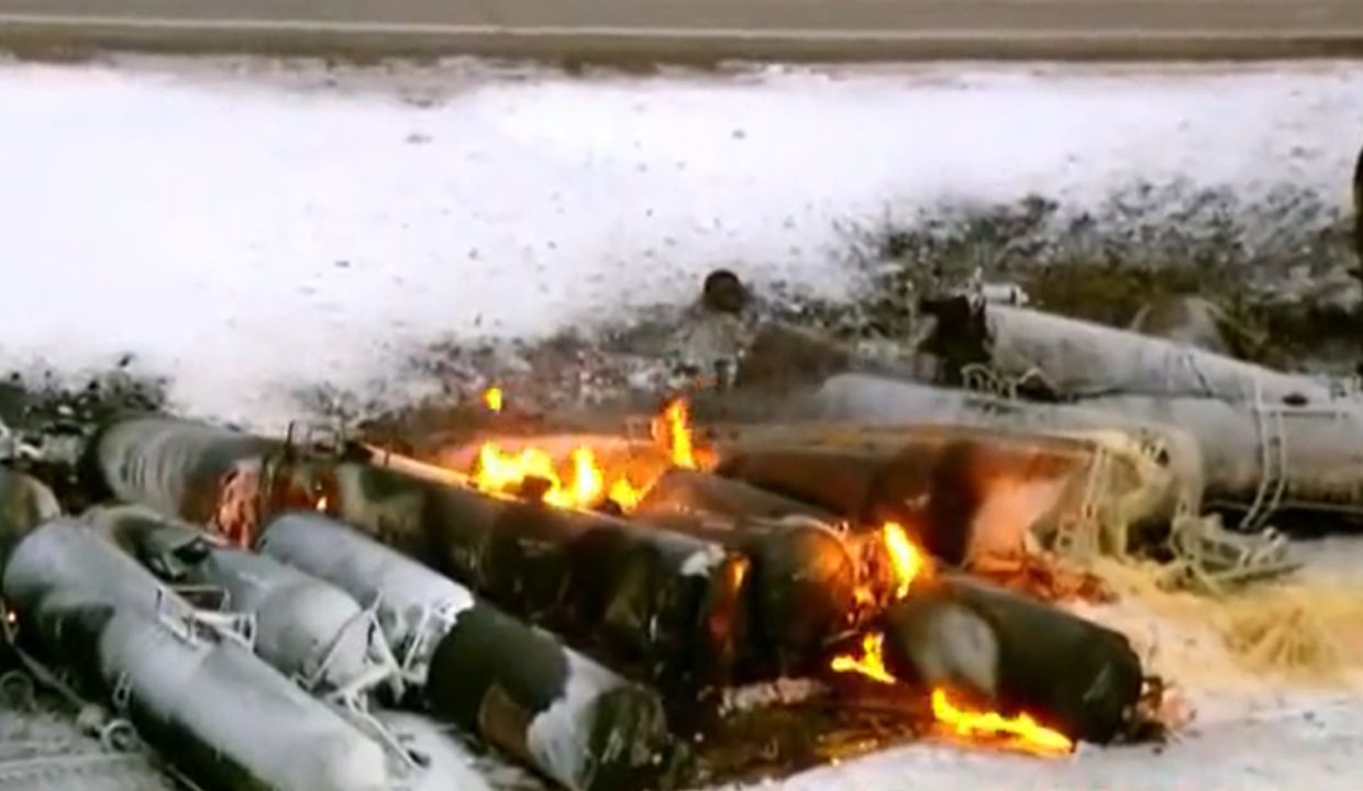 Fiery Train Derailment Forces Evacuations in Minnesota City Todd Starnes