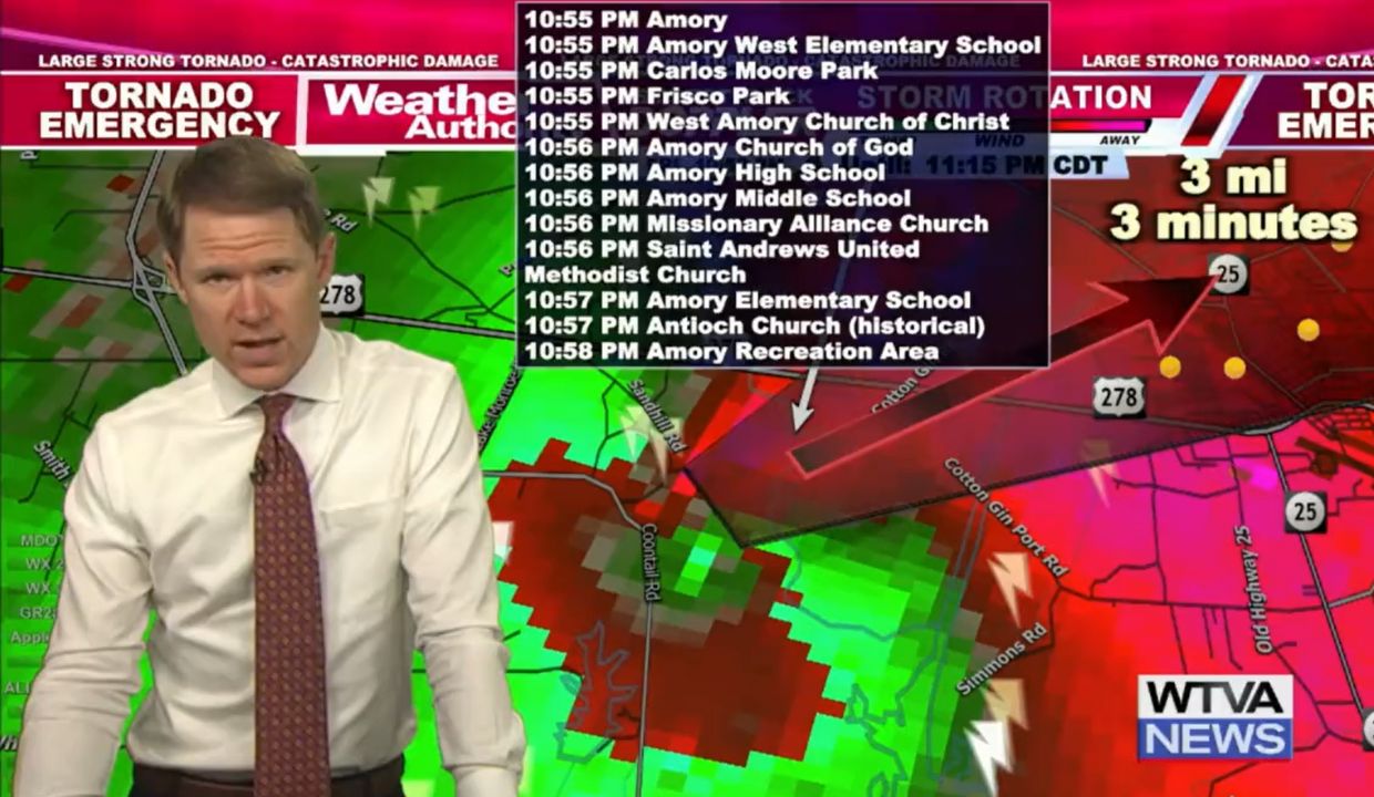 Weatherman Prays Live On-Air: 'Dear Jesus, Please Help Them' - Todd Starnes