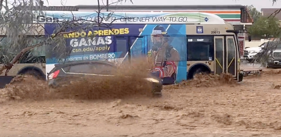 Major Flash Flooding Inundates Las Vegas - Todd Starnes